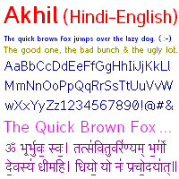 hindi fonts stylish